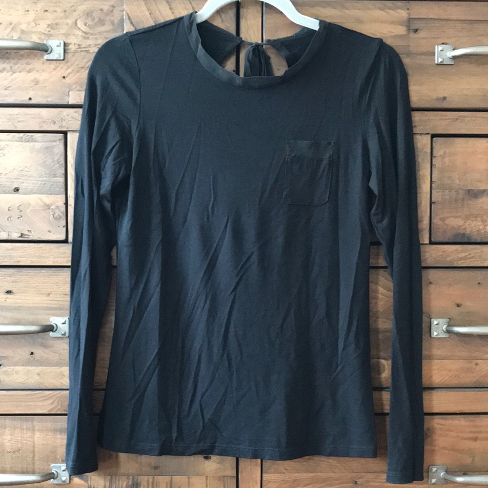 Only Hearts Black Long Sleeve Top